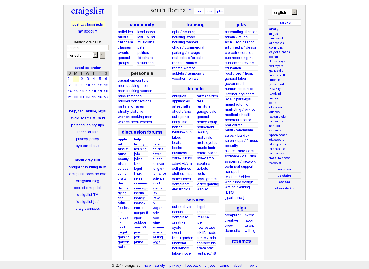 Craigs List Sarasota | Examples and Forms