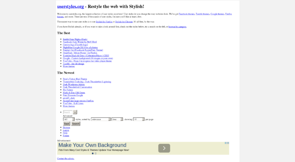 With the style applied (Generated screenshot)