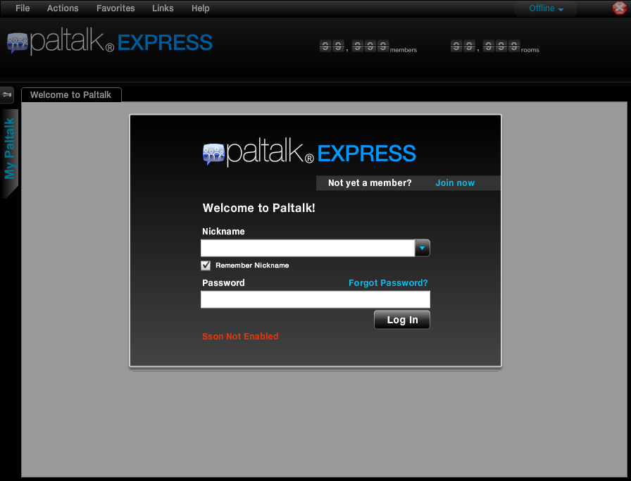 paltalk express log in