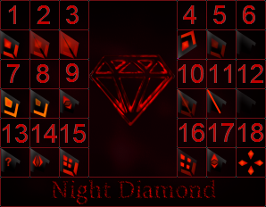Night Diamond Cursor Set (-CyberationMicro-) - FreeStyler.WS