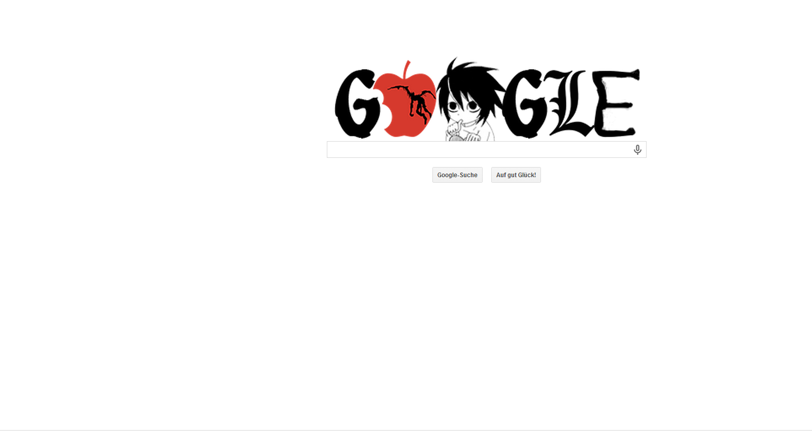 Death Note Google Logo Freestyler Ws