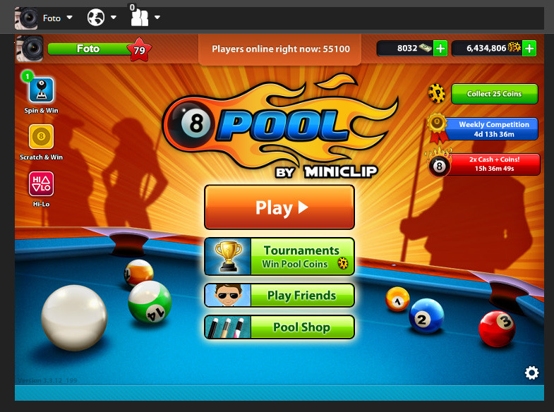 cant download 8 ball pool miniclip