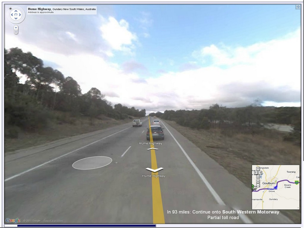 Google Street View Virtual Tour. Modified for FullScreen (1280x1024