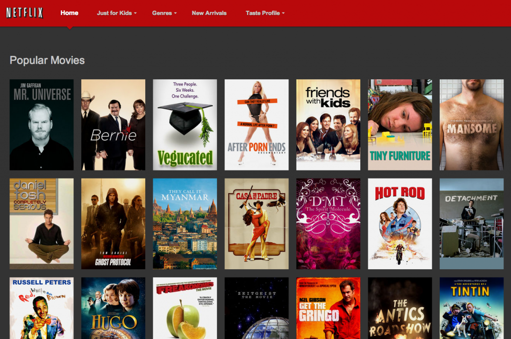 Netflix Without Annoying Scrolling Boxes - FreeStyler.WS