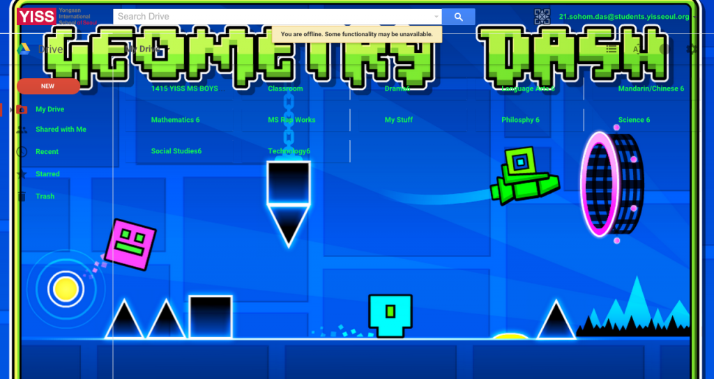 Geometry Dash Drive 1.0 - Freestyler.ws