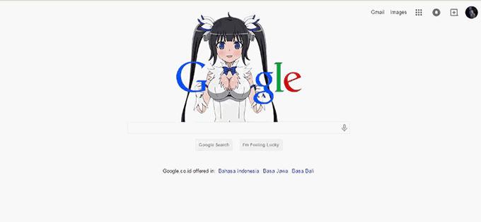 Google Hestia (Anime) version 