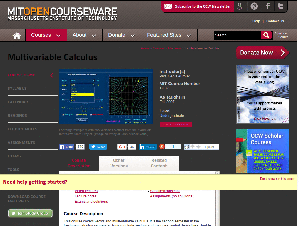 MIT OCW OpenCourseWare Dark - FreeStyler.WS