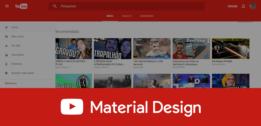 YouTube Material Design (2017) - FreeStyler.WS