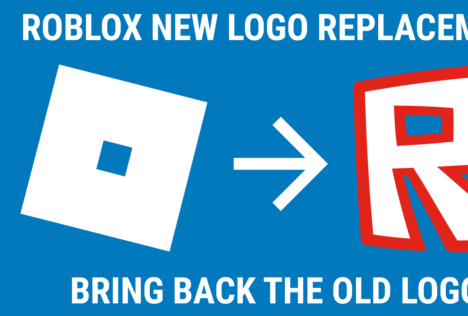 Petition · Bring Back The Old Roblox Logo ·