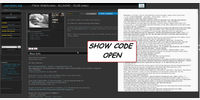 Show Code (top Button) - OPEN