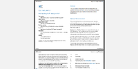 Multi column layout of printouts in Firefox