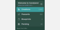 Posts/Followers/Queue/Drafts will now be this.