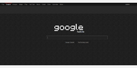 the google homepage