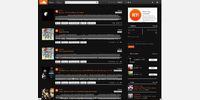 Skinned SoundCloud Landing Page