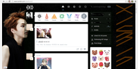 Xiumin Tumblr Dashboard