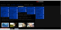 GA menu expanded