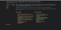 userstyle homepage
