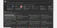 Various style options with DuckDuckGo&#39;s dark theme