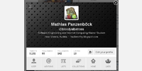 TweetDeck user profile