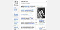 &quot;Nikola Tesla&quot; article