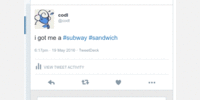 In Tweetdeck