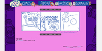 A comic with a changed background(/top bar).