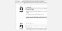 Forum posts