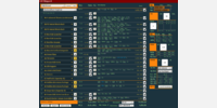 the entire site - barely readable