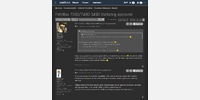 Forum thread example