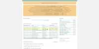League home page example