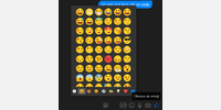 Dark Emoji Menu