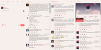 Profile (mention submenu option actitaved)