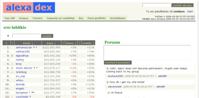 Main style screenshot