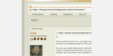 Main style screenshot