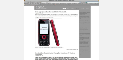 Main style screenshot