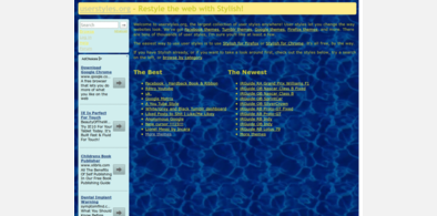 Main style screenshot