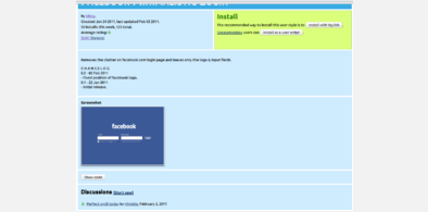 Main style screenshot