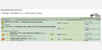 Main style screenshot