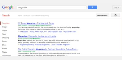 Main style screenshot