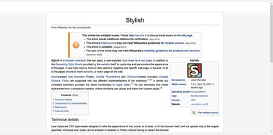 Main style screenshot