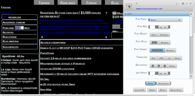 Main style screenshot