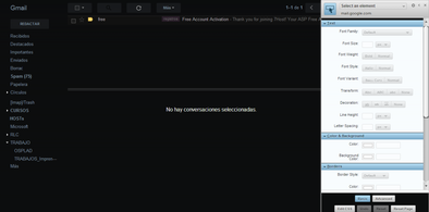 Main style screenshot