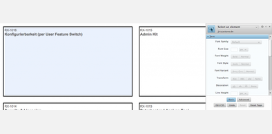 Main style screenshot