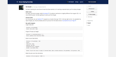 Main style screenshot