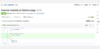 Main style screenshot