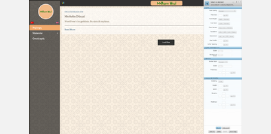 Main style screenshot