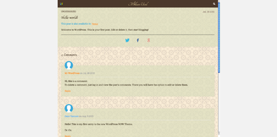Main style screenshot