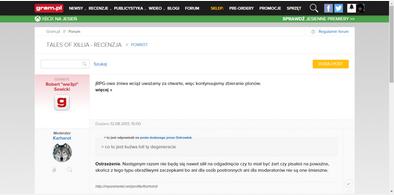 Main style screenshot
