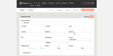 Main style screenshot