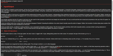 Main style screenshot
